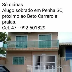  Casa de Férias Sobrado Em Penha - Sc